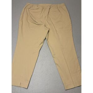 Talbots Curvy Plus Womens Size 22W Chinos / Trousers Elastic Waistband Pockets